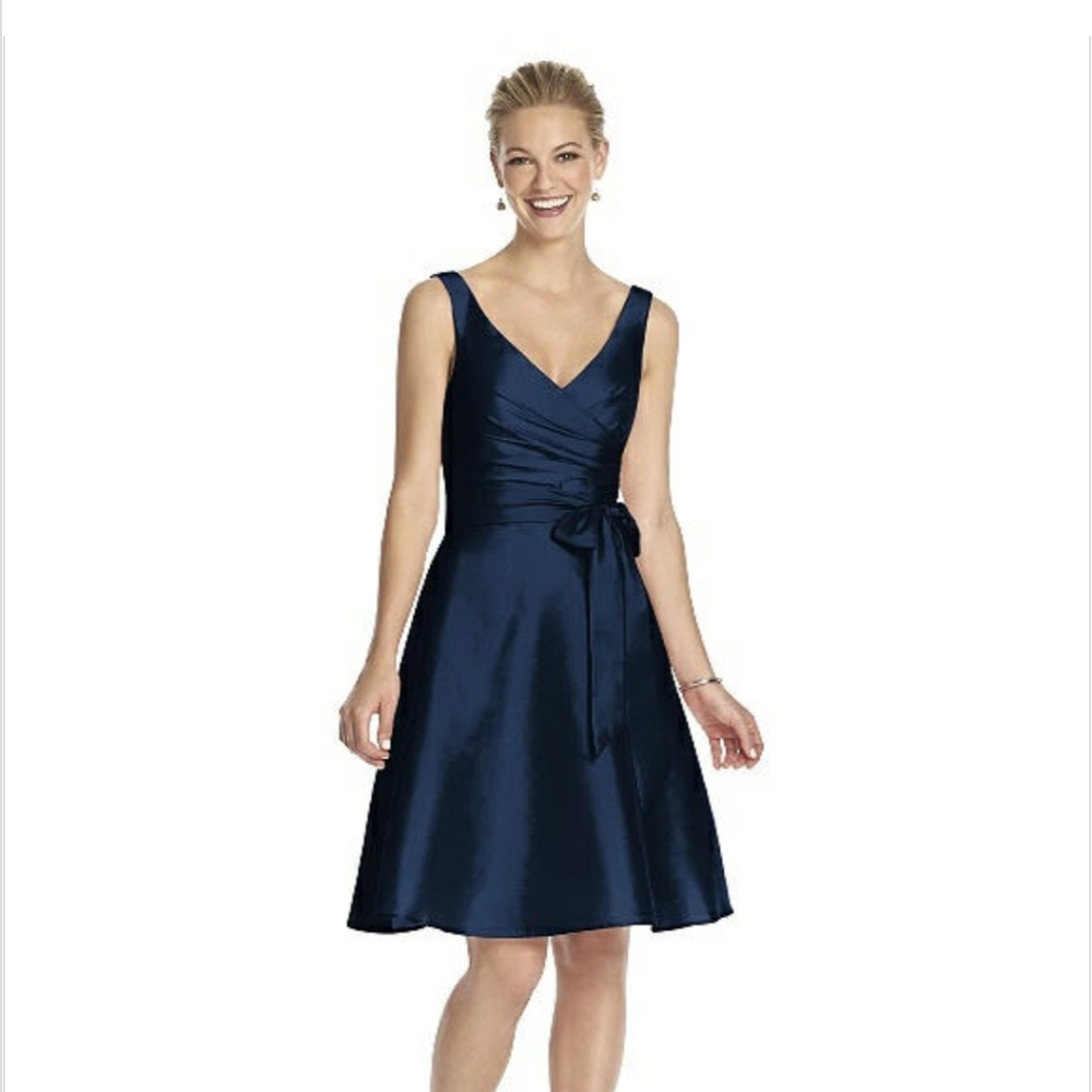 Alfred Sung Cocktail Dress - Midnight